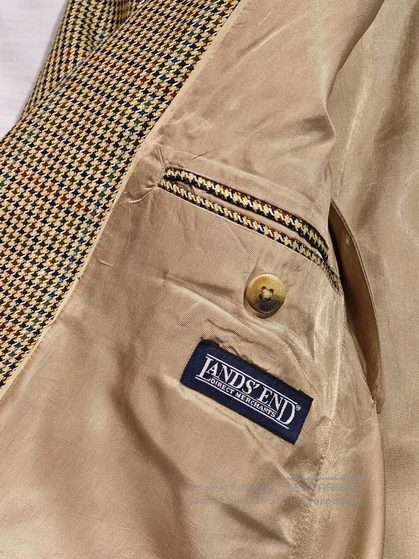 Lands' End Lands' End Silk Wool Blazer. Size US L / EU 52-54 / 3 - 7 Thumbnail