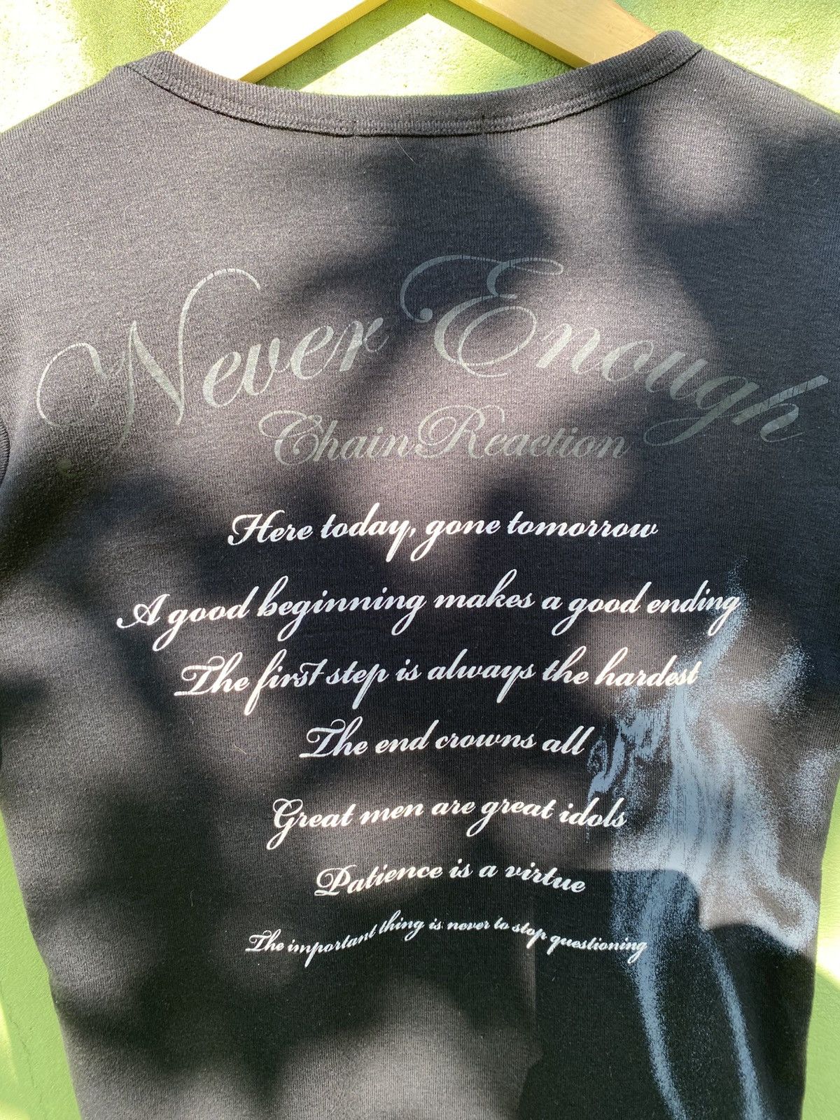 Japanese Brand Primal Point Never Enough Chain Reaction Smoke Art Design Size US M / EU 48-50 / 2 - 14 Thumbnail