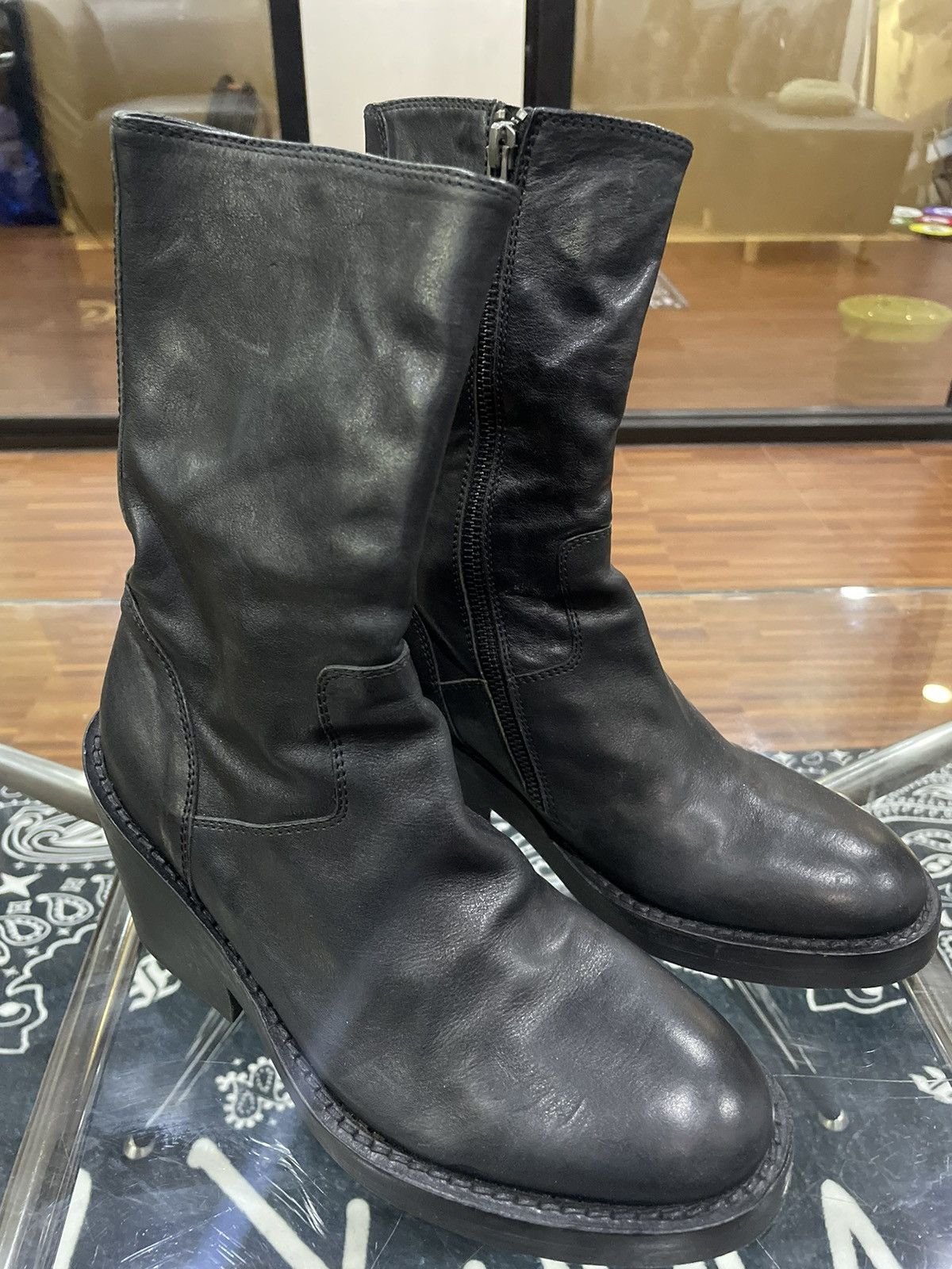 Ann Demeulemeester Ann Demeulemeester SideZip Boots Size US 5 / EU 37 - 3 Thumbnail