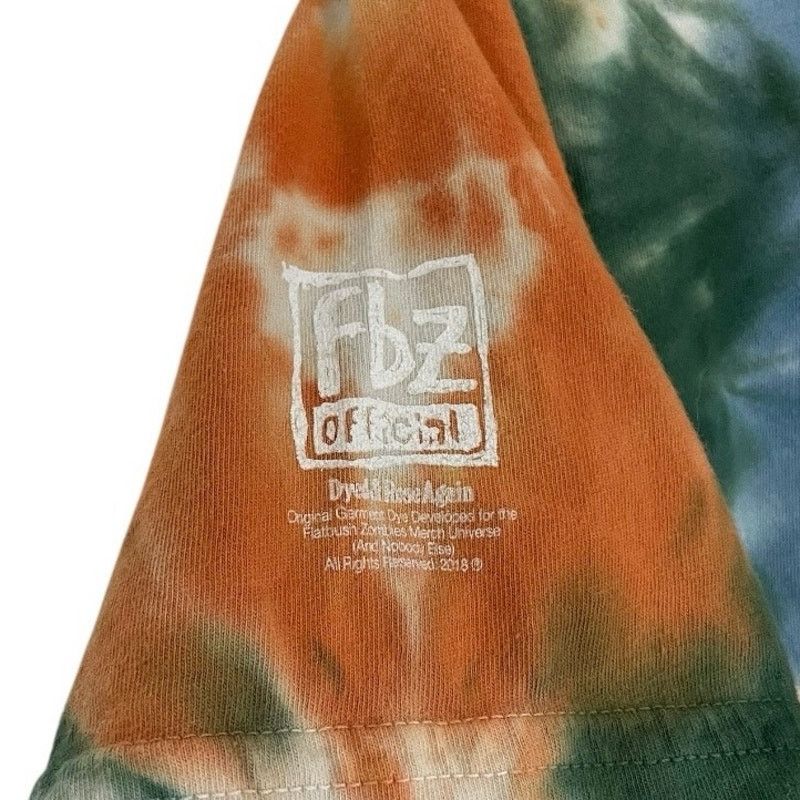 Flatbush Zombies Authentic 2018 Flatbush Zombies Tie Dye Graphic Tee Size S / US 4 / IT 40 - 4 Thumbnail