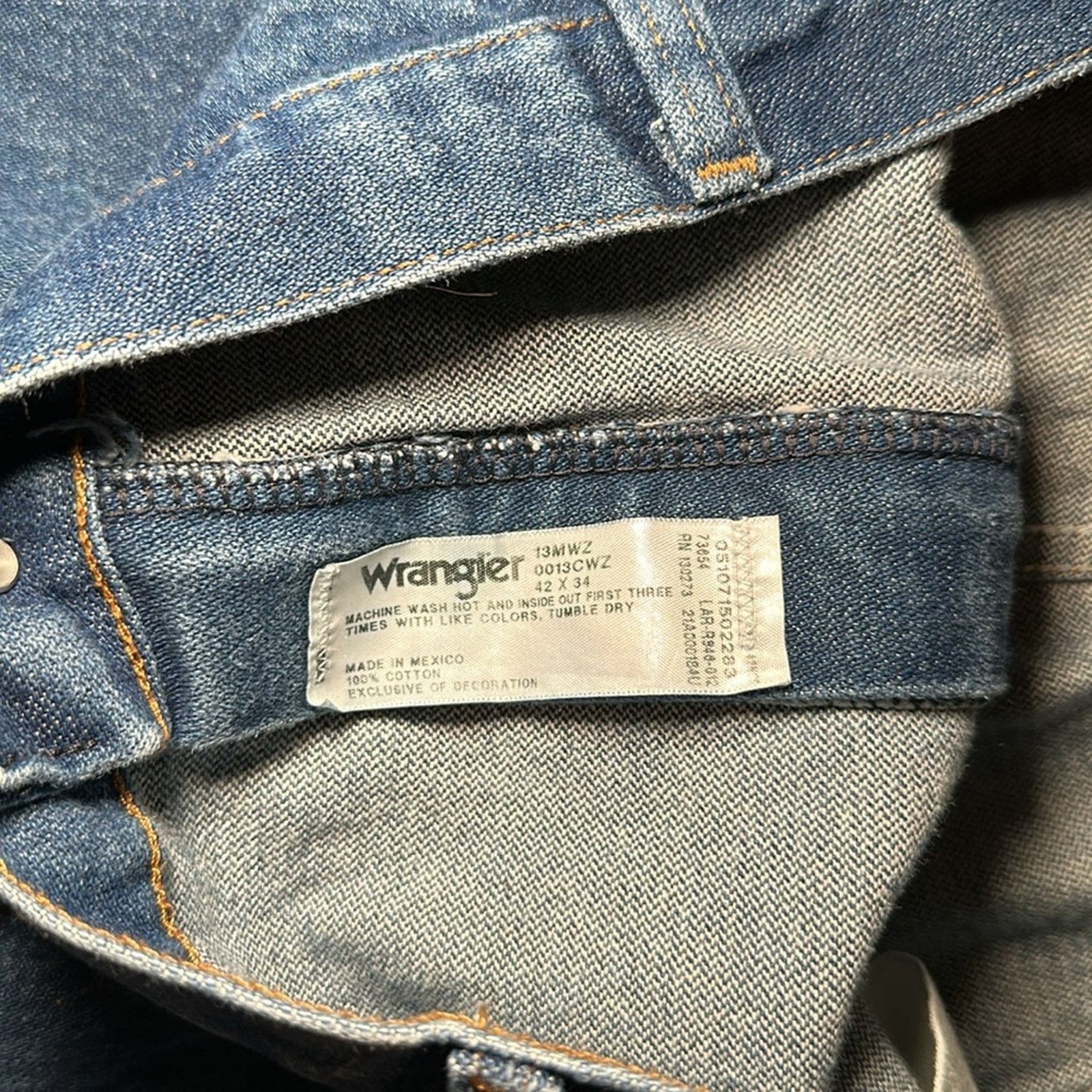 Wrangler Wrangler Cowboy Cut Original Fit Jeans - 42x34 Size US 42 / EU 58 - 8 Thumbnail