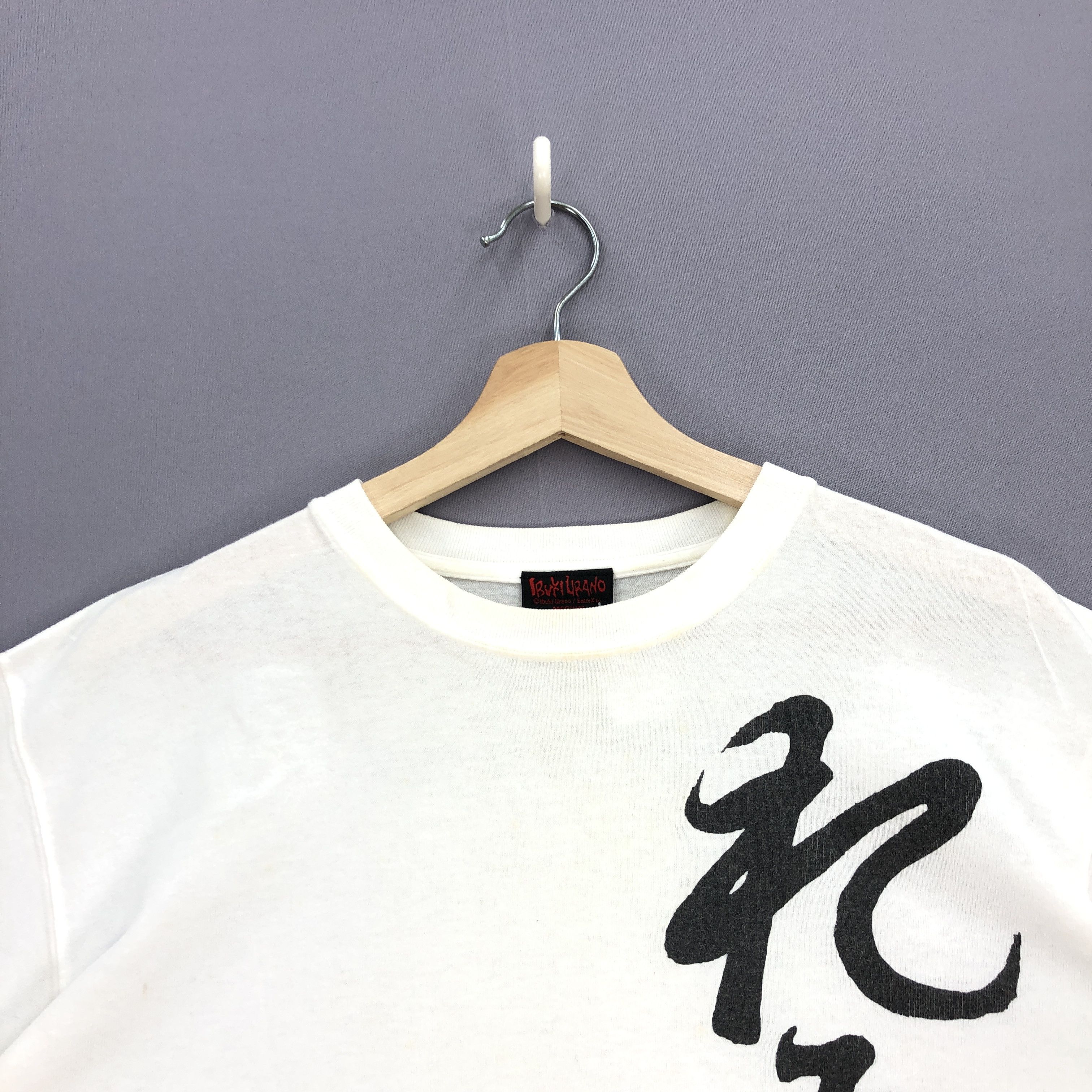 Anime Vintage Ibuki Urano T Shirt Japanese Anime Cartoon Tees Size US L / EU 52-54 / 3 - 5 Thumbnail