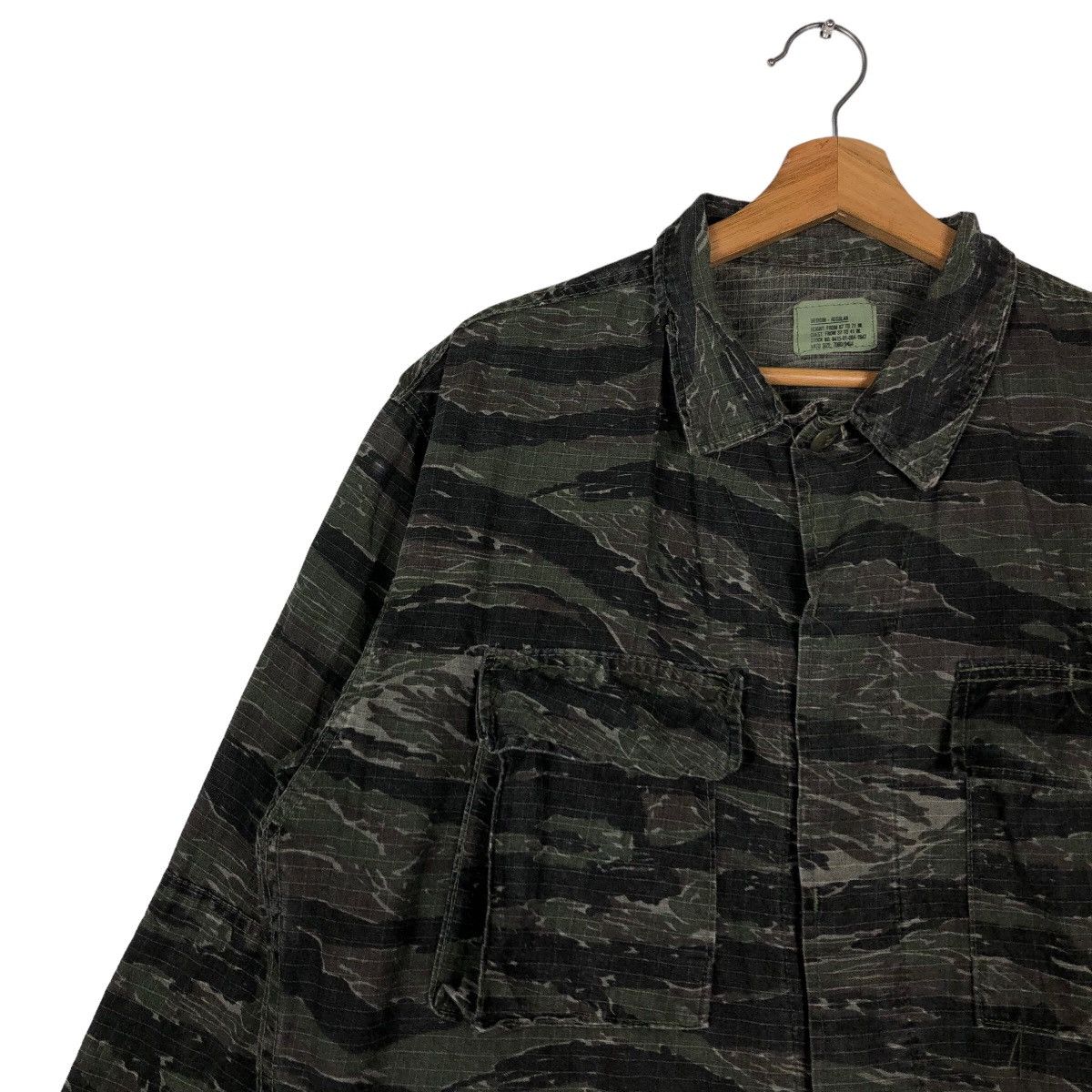 Japanese Brand 🔥90’s Vintage Cargo Inspector Jacket Military Tiger Striped Size US M / EU 48-50 / 2 - 6 Thumbnail