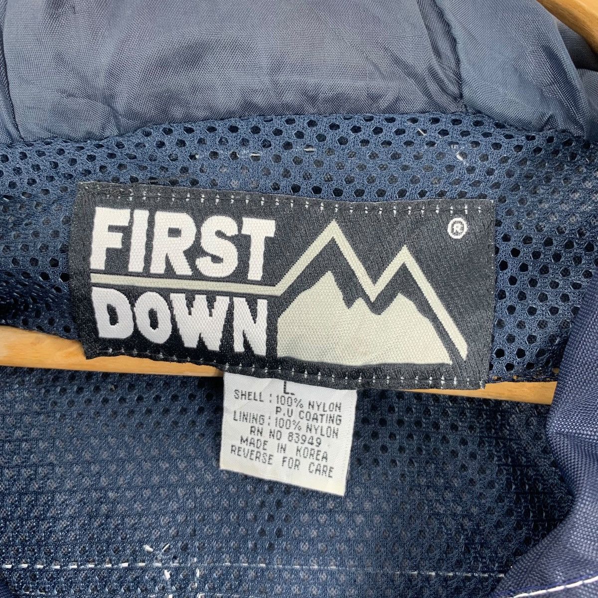 Vintage Vintage FIRST DOWN USA Anorak Outdoor Technical Jacket Size US L / EU 52-54 / 3 - 10 Thumbnail