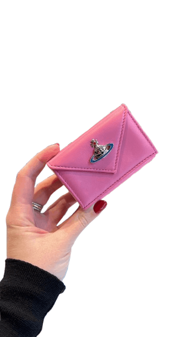 Vivienne Westwood o1f1d3z0426 Size: OS / Nappa Env Billfold Wallet in Pink Size ONE SIZE - 1 Preview