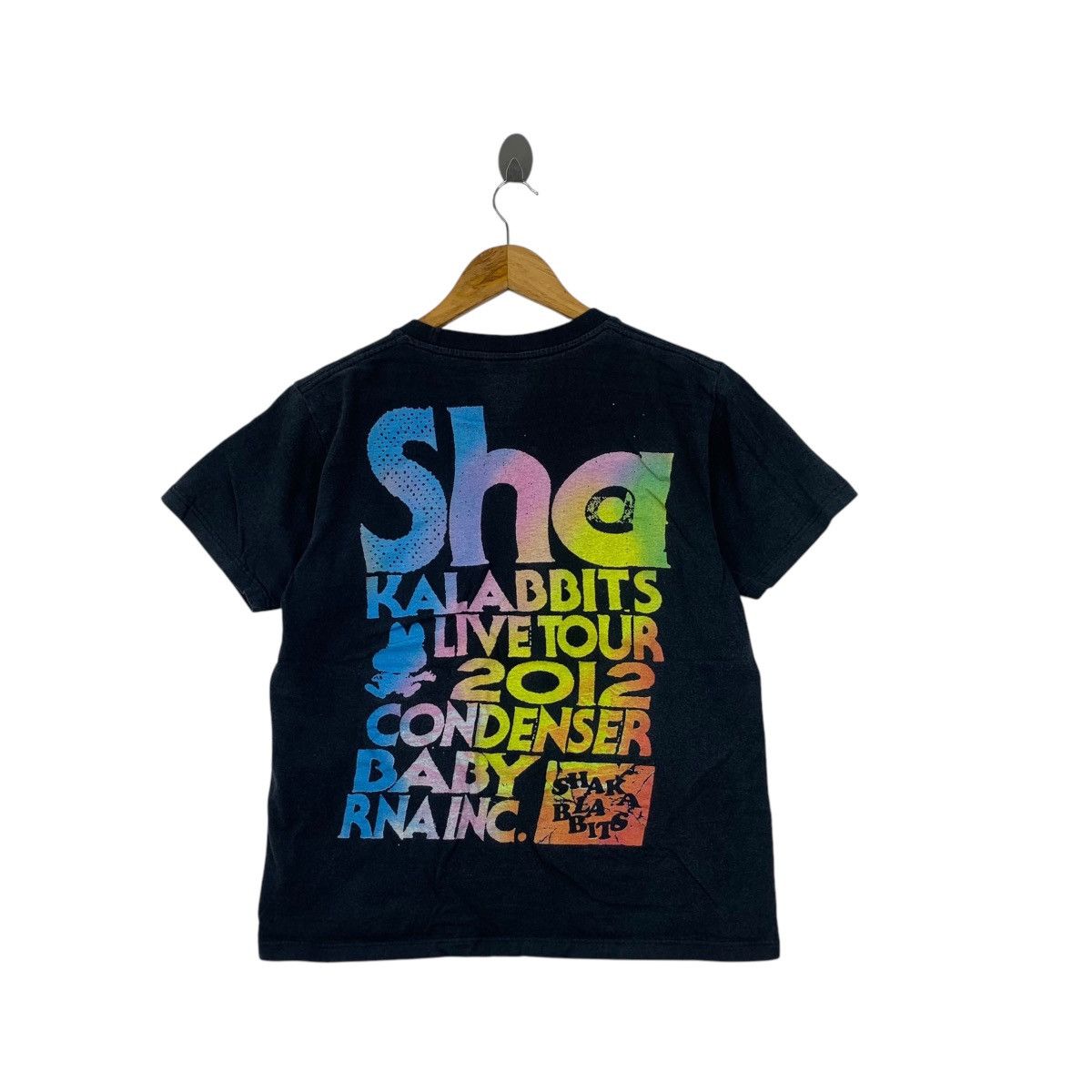 Vintage RNA x SHAKALABBITS BAND Condenser Baby Tour Tee Shirt Top Size S / US 4 / IT 40 - 4 Thumbnail