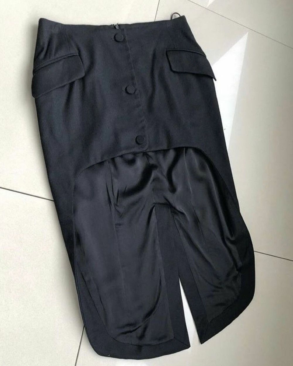 Alexander Wang × Japanese Brand Alexander Wang tailcoat skirt Size 26" / US 2 / IT 38 - 2 Thumbnail