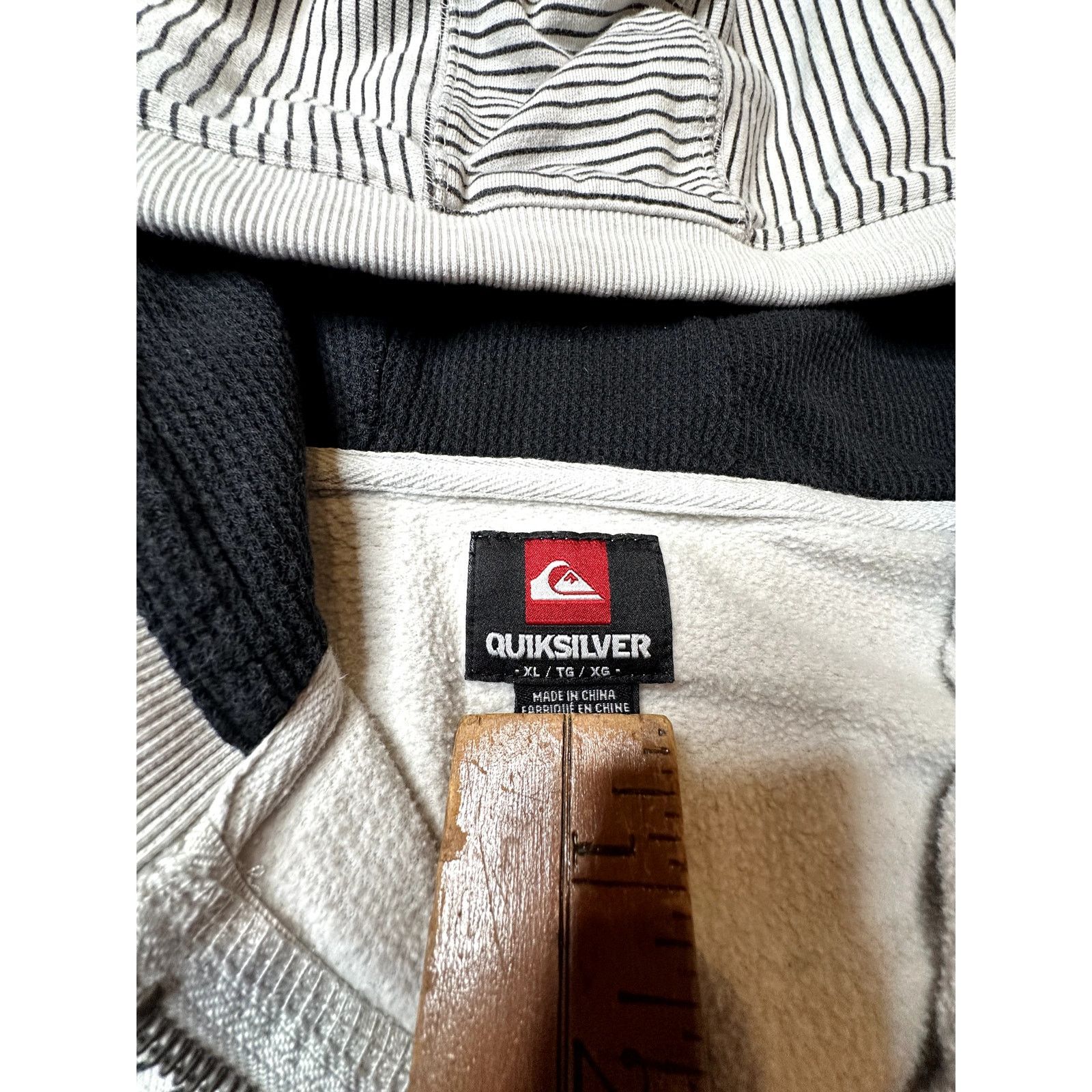 Quiksilver Vintage Y2K QuickSilver Surf Zip Up Hooded Jacket Size XL Size US XL / EU 56 / 4 - 3 Thumbnail