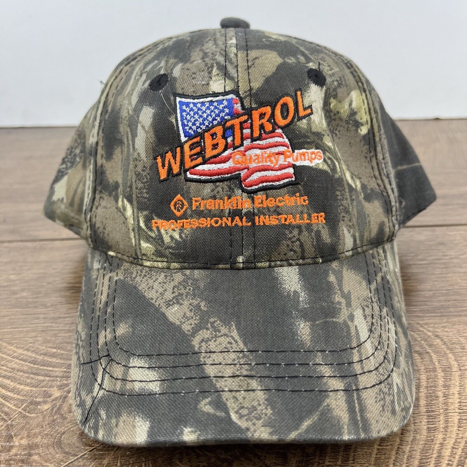 Other Webtrol Pumps Hat Franklin Electric Adjustable Hat Camo Adju Size ONE SIZE - 5 Thumbnail