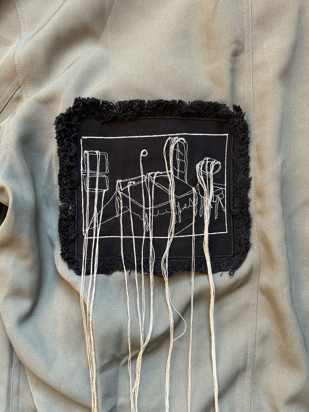 Song For The Mute SS21 Native Embroidered Patch Jacket Size US S / EU 44-46 / 1 - 4 Thumbnail
