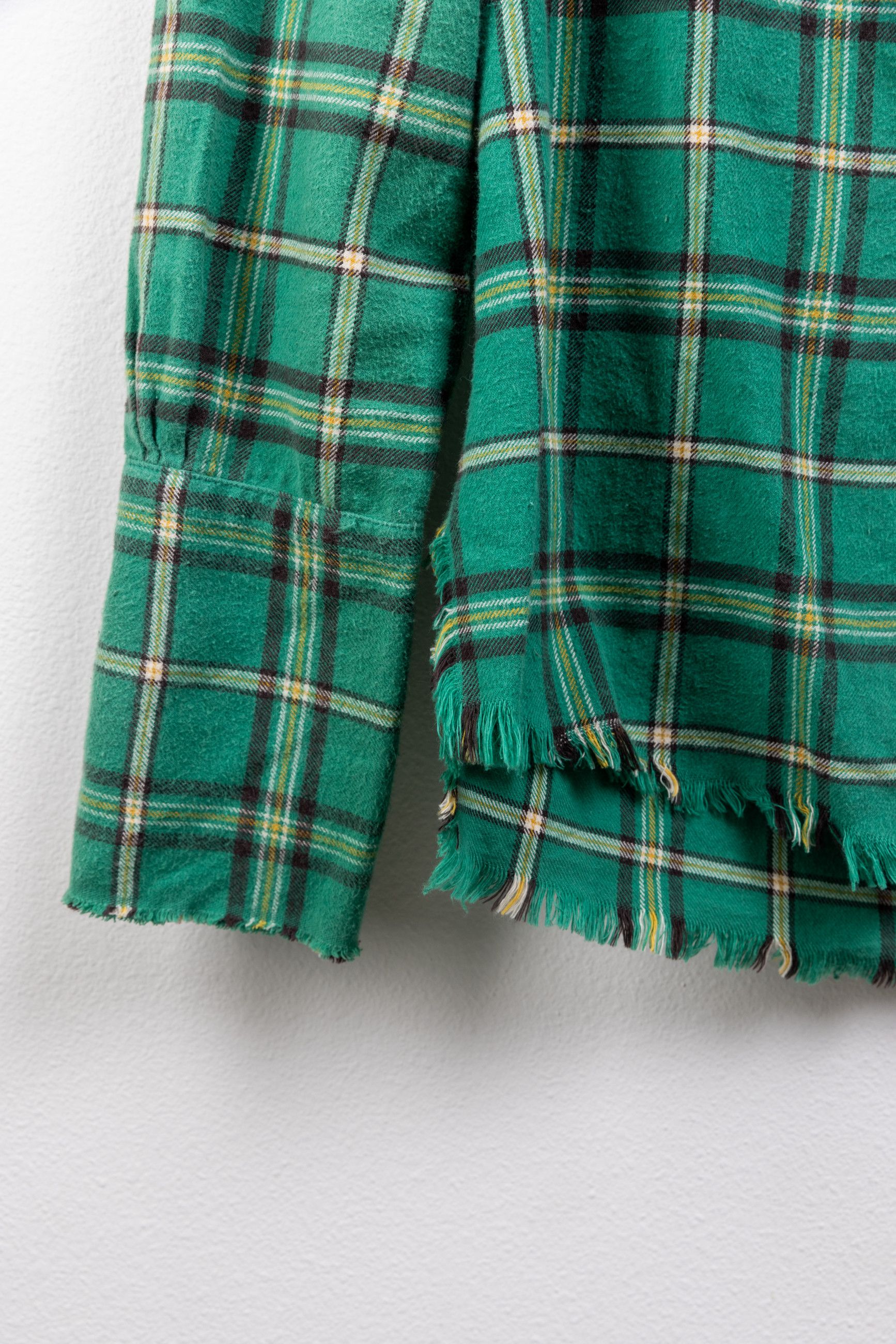 Greg Lauren Green flannel studio shirt Size US M / EU 48-50 / 2 - 4 Thumbnail