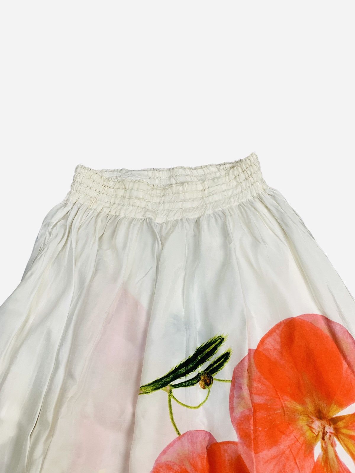 Yohji Yamamoto Y’S Yohji Yamamoto - Flower Flowy Ruffle Skirt Size 29" - 10 Thumbnail