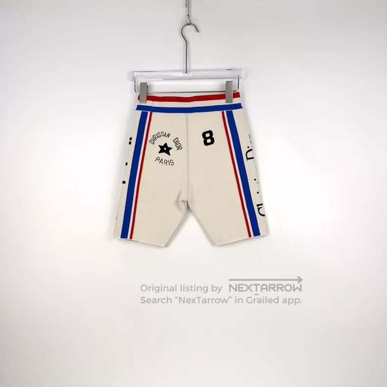Dior Dior Beige letter shorts Size 24" / US 00 / IT 34 - 4 Thumbnail