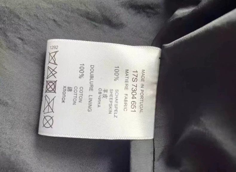 Givenchy Givenchy Men's sheepskin jacket, show model Size US M / EU 48-50 / 2 - 9 Thumbnail