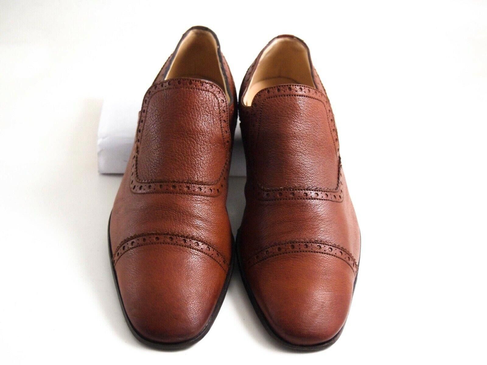 Bally Bally Loafers Brown Leather Mens Size EU 40 US 7 $580 Size US 7 / EU 40 - 3 Thumbnail