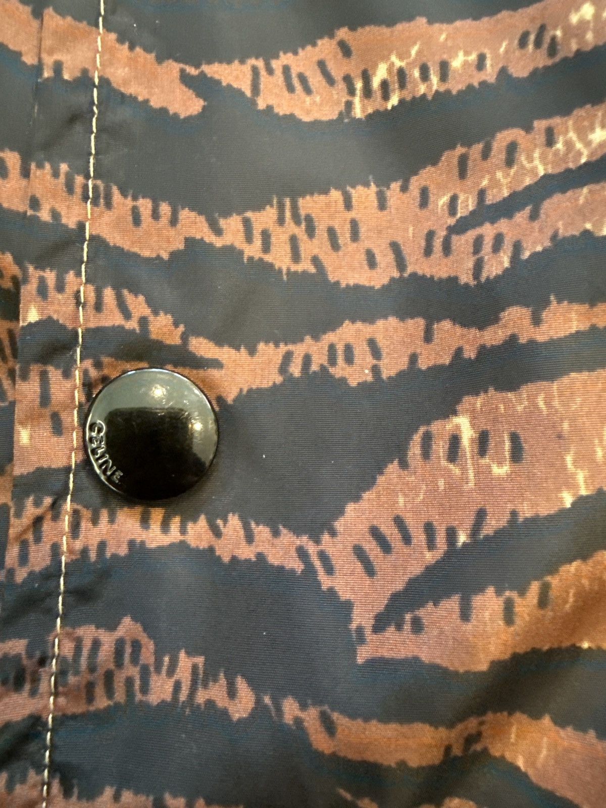 Celine Celine animal print coach jacket Size US XL / EU 56 / 4 - 5 Thumbnail