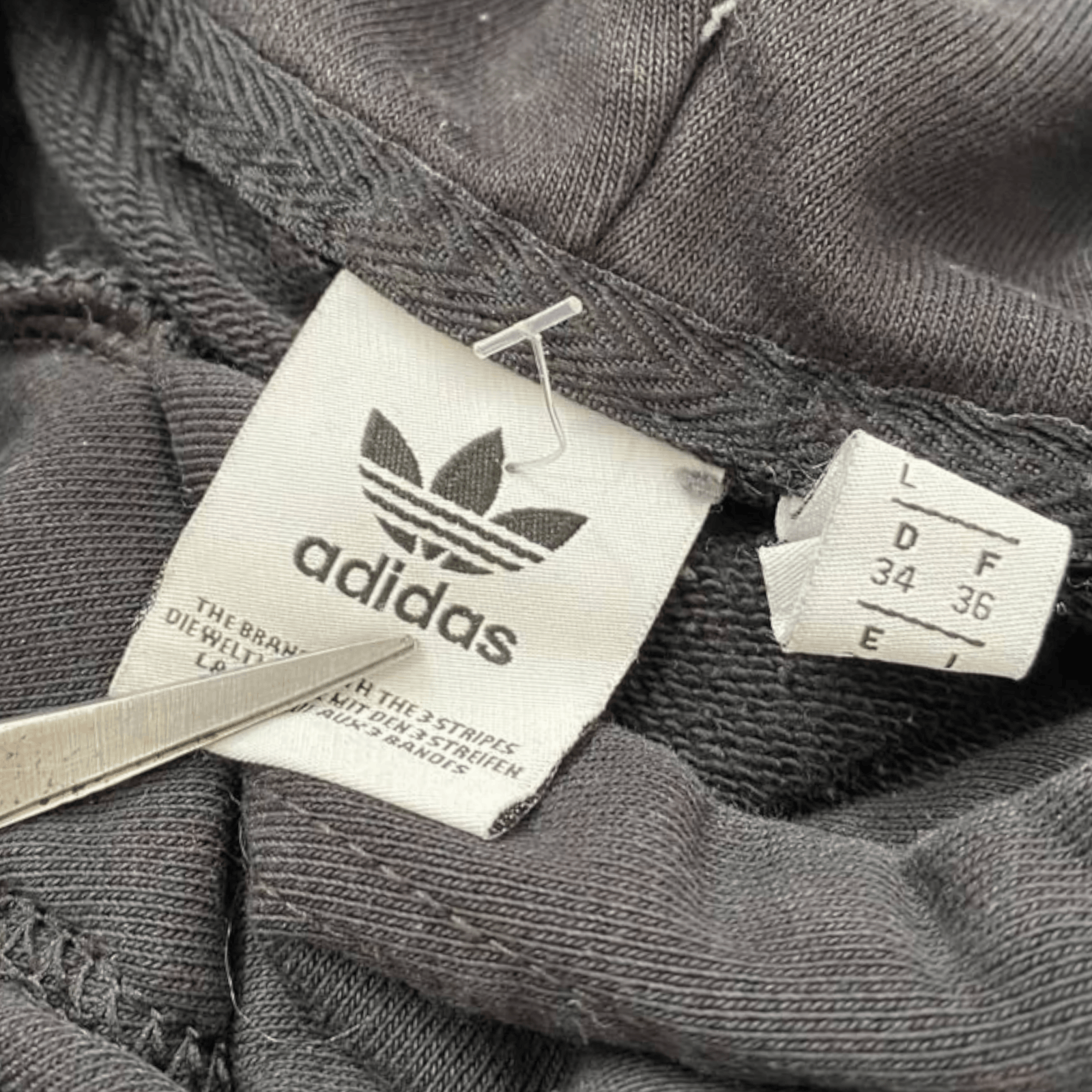 Adidas Adidas Big Logo Black Hoodie Sweater Pullover Size US M / EU 48-50 / 2 - 7 Thumbnail