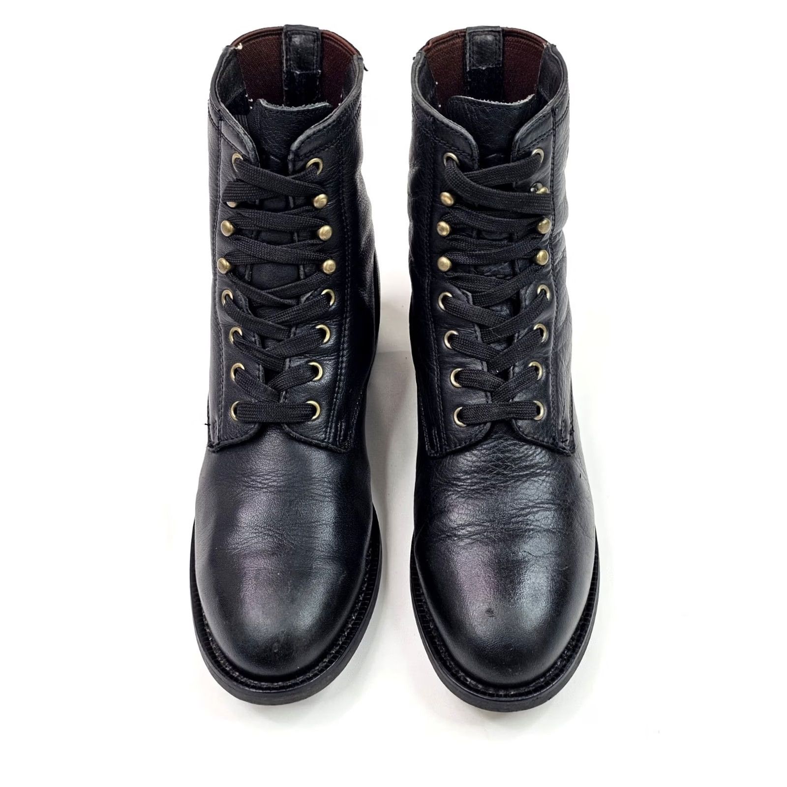 Ariat Ariat Heritage Lace Up Ankle Boots Men 6B Black Leather Combat Riding Roper Boots Size US 6 / IT 36 - 3 Thumbnail