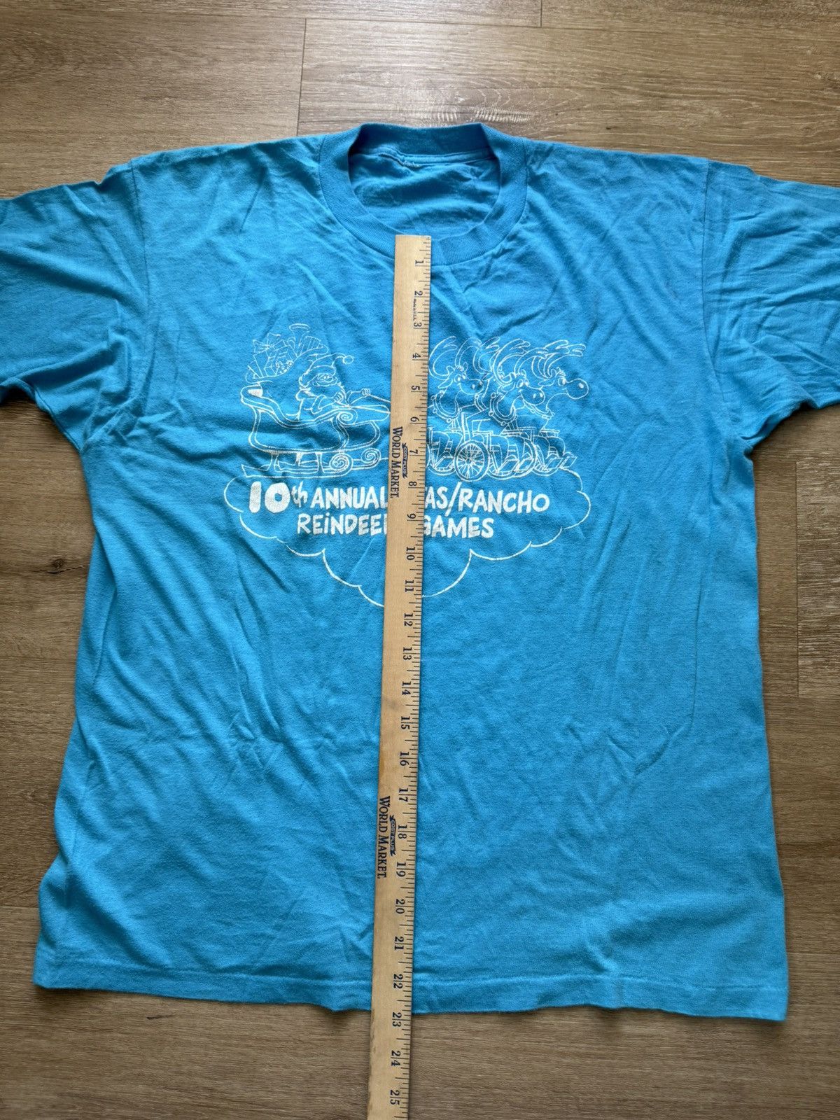 Other Parody Handicapped Wheelchair Reindeer Vintage T-Shirt Size US M / EU 48-50 / 2 - 19 Thumbnail