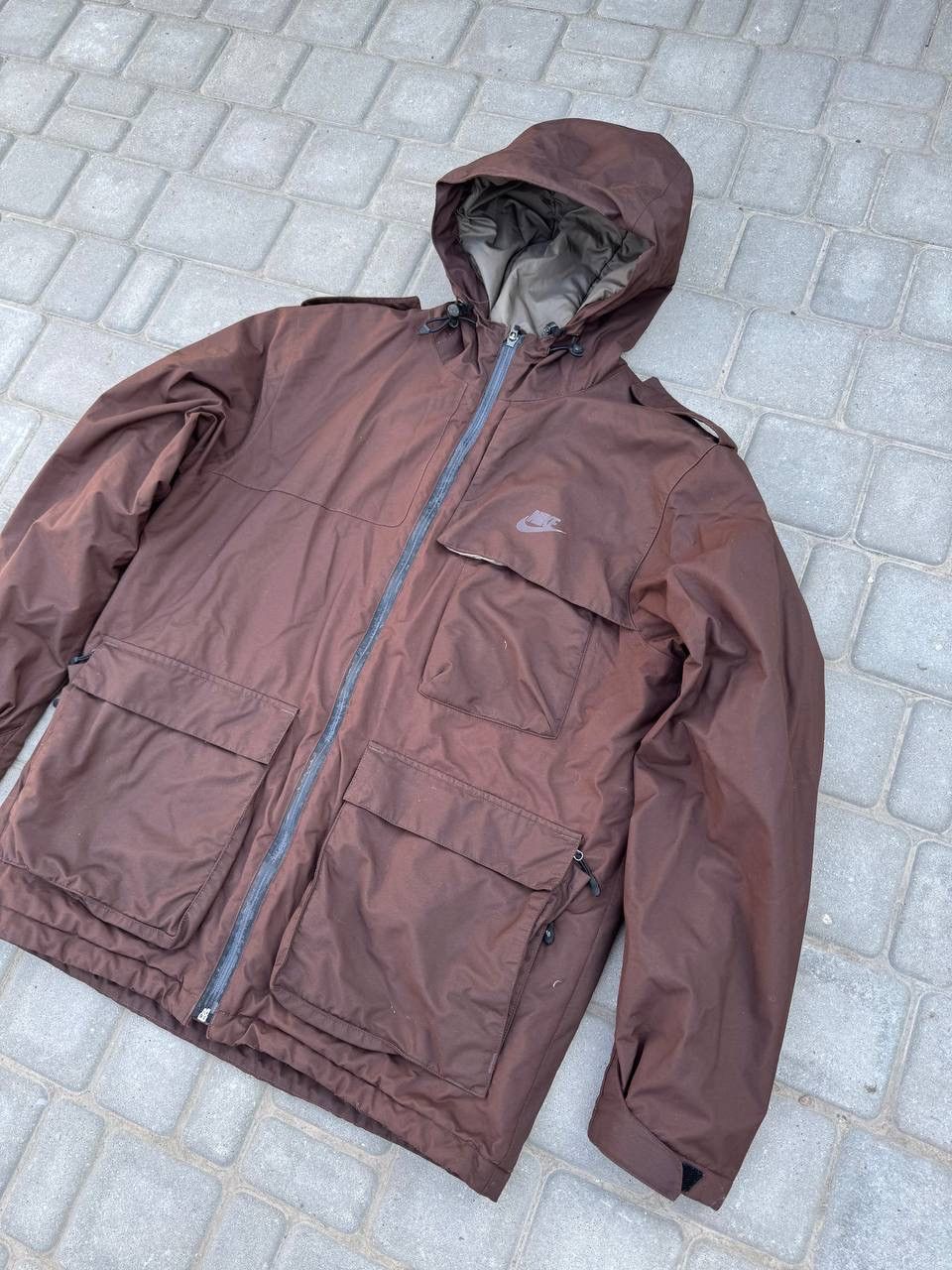 Nike Vintage Y2K Nike Tech Storm Fit Neylon Jacket Size US M / EU 48-50 / 2 - 2 Thumbnail