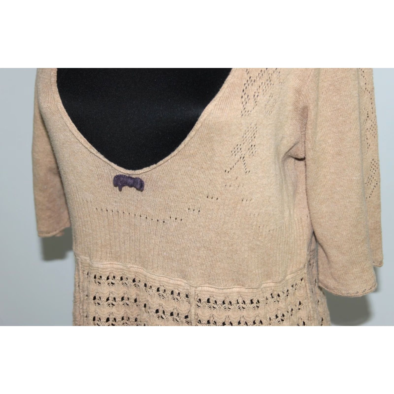 Vintage Odd Molly Brown A-Line Dress Size 3 Womens Size XS / US 0-2 / IT 36-38 - 3 Thumbnail
