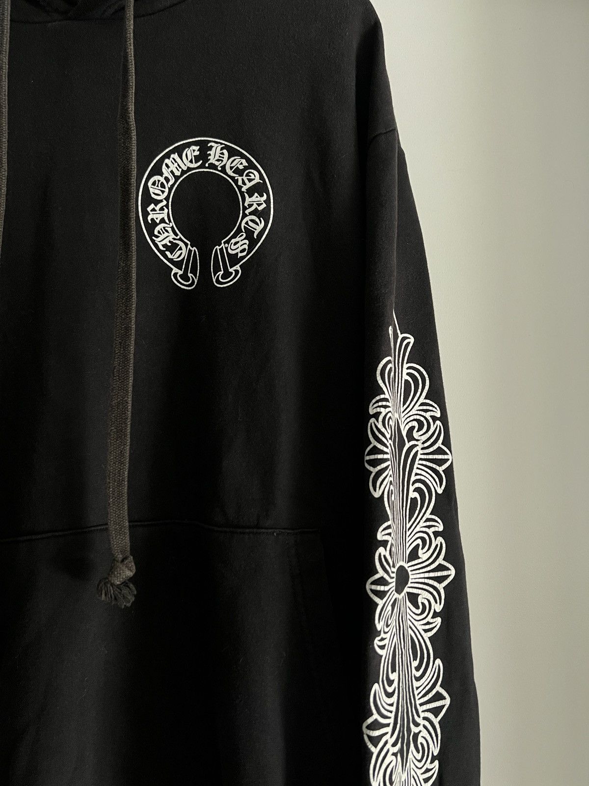 Chrome Hearts Chrome Hearts - Horseshoe Logo Floral Sweatshirt Size US L / EU 52-54 / 3 - 2 Thumbnail