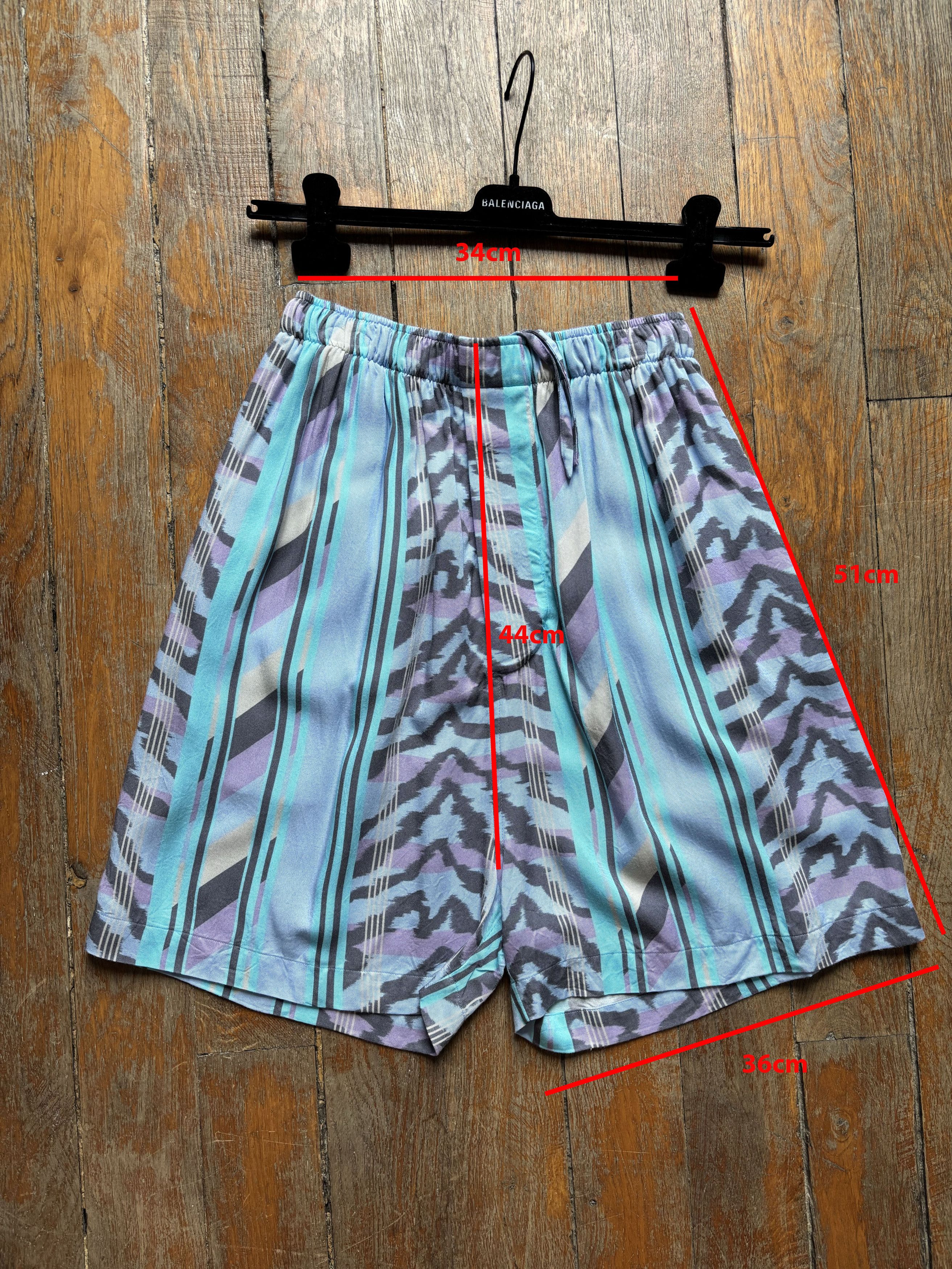 Balenciaga Pyjama Shorts Automne 24 Size US 28 / EU 44 - 15 Thumbnail