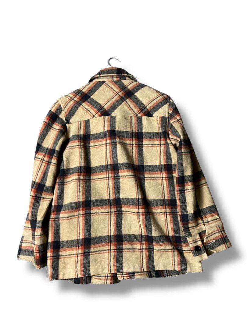 Japanese Brand Vox Inc. Wool Plaid Checkered Button Up Shirts (173) Size US S / EU 44-46 / 1 - 2 Thumbnail
