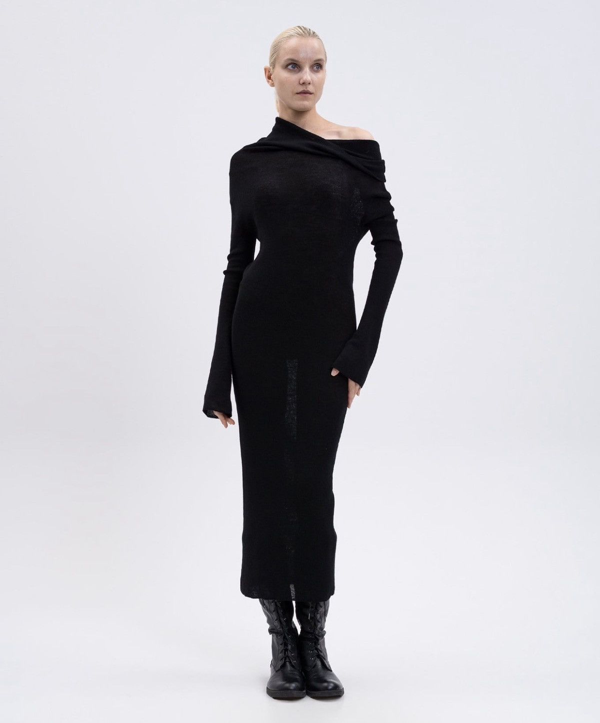 Ann Demeulemeester Ann Demeulemeester Barbro Wool Dress Size M / US 6-8 / IT 42-44 - 2 Thumbnail