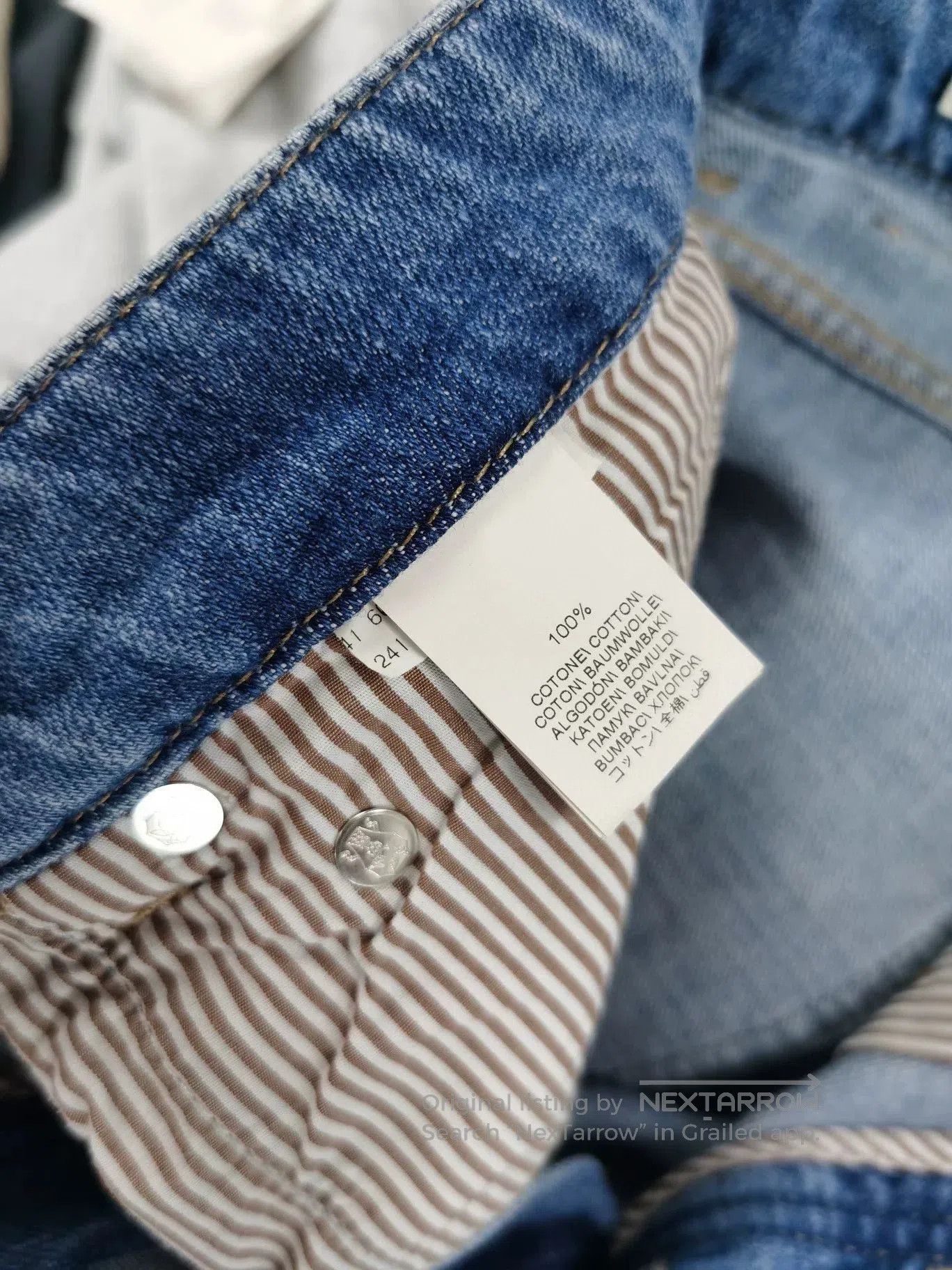 Brunello Cucinelli Brunello Cucinelli Bamboo Jeans 2024. Size US 36 / EU 52 - 8 Thumbnail