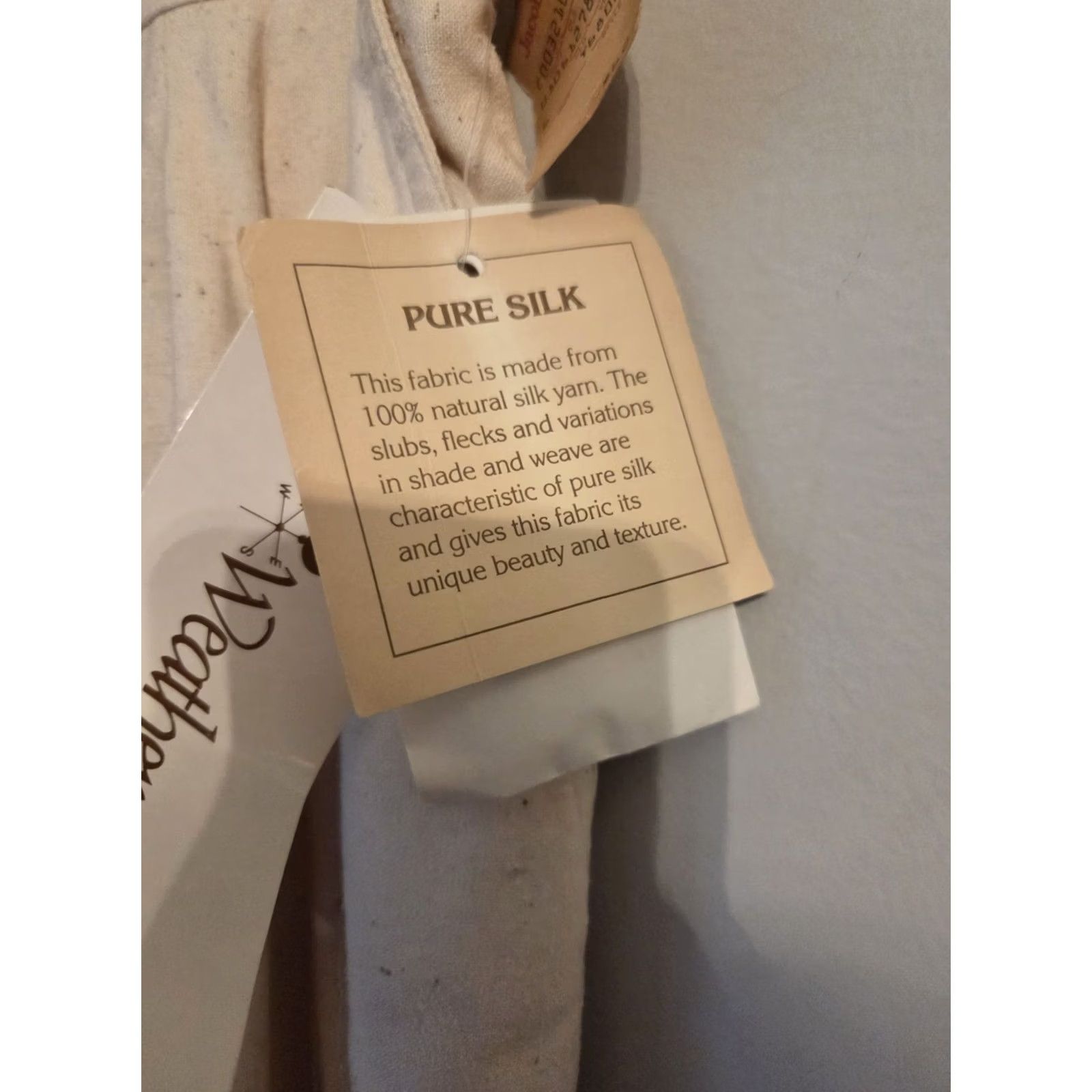 Vintage VINTAGE Weathervane Skirt Women 6 Silk Knee Length A-Line Lined Beige Size 28" / US 6 / IT 42 - 5 Thumbnail
