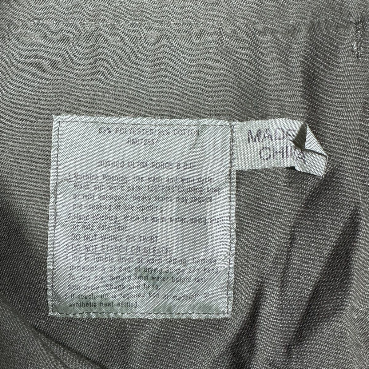 Vintage Rothco Ultra Force Military Green Cargo Pants Size 34 Size US 34 / EU 50 - 10 Thumbnail