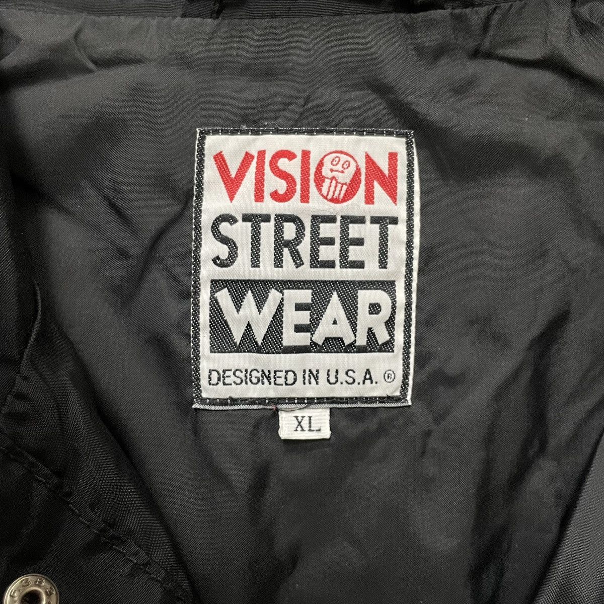 Vision Streetwear Vintage 1990s Vision Streetwear “Boarder Cross” windbreaker Size US XL / EU 56 / 4 - 6 Thumbnail