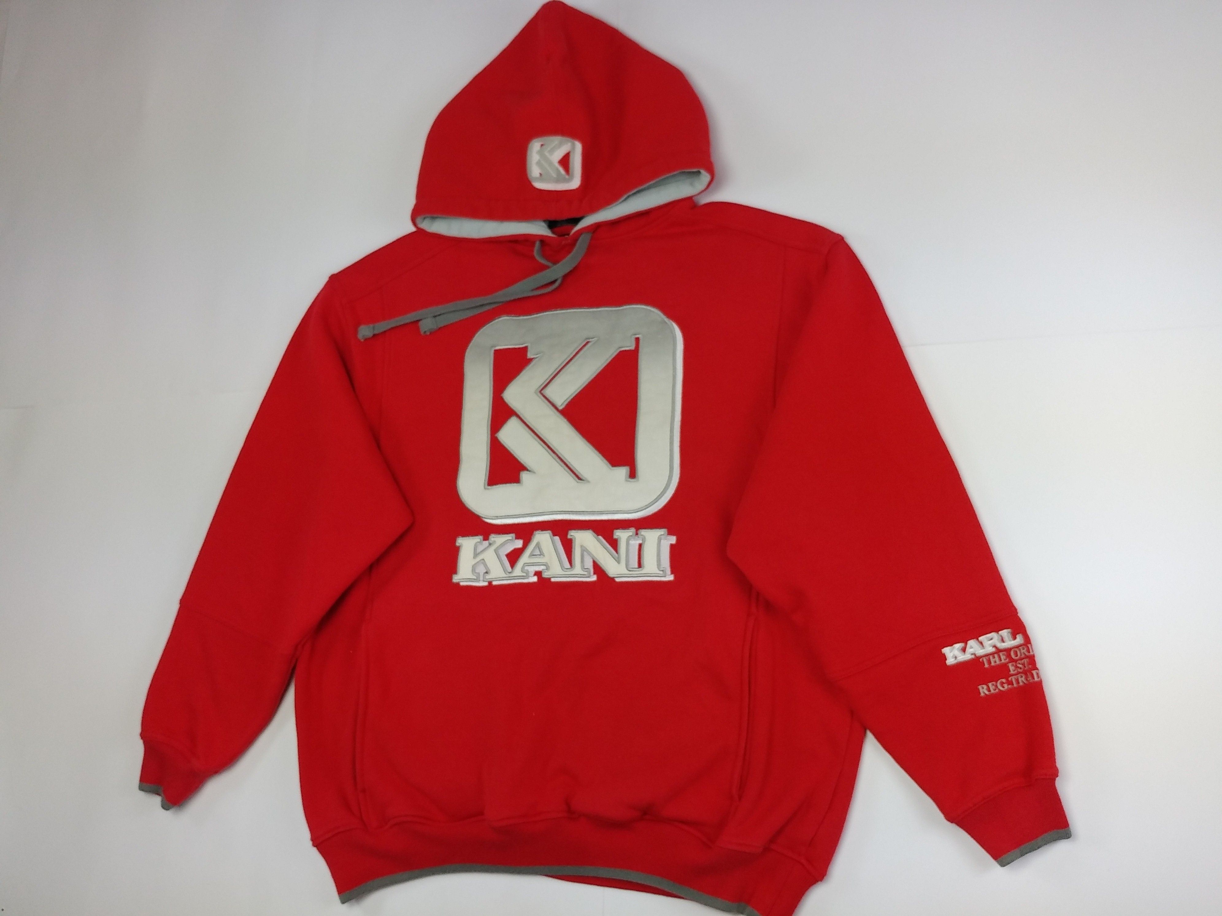 Karl Kani KARL KANI hoodie, vintage hip-hop sweatshirt, 90s hip hop L Size US L / EU 52-54 / 3 - 3 Thumbnail