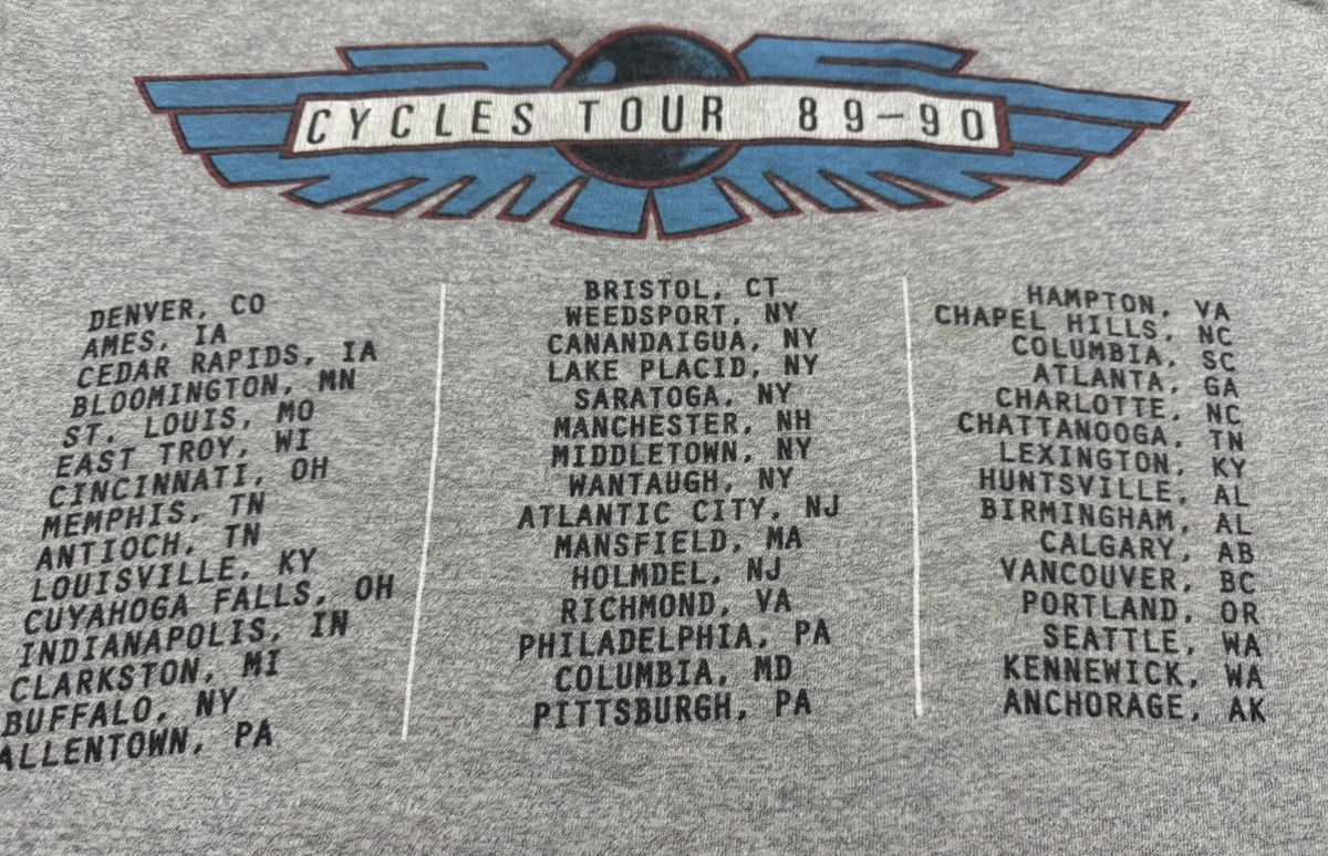 Band Tees × Vintage Vintage 80’s The Doobie Brothers Cycle Tour Size US XL / EU 56 / 4 - 4 Thumbnail