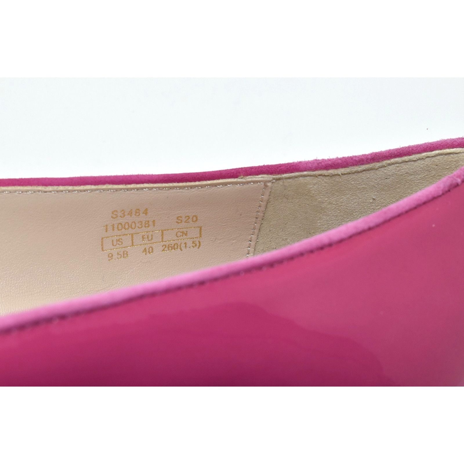 Stuart Weitzman NEW STUART WEITZMAN Patent Leather Gabby Ballet Shoes Sz 9.5 Size US 9.5 / IT 39.5 - 6 Thumbnail