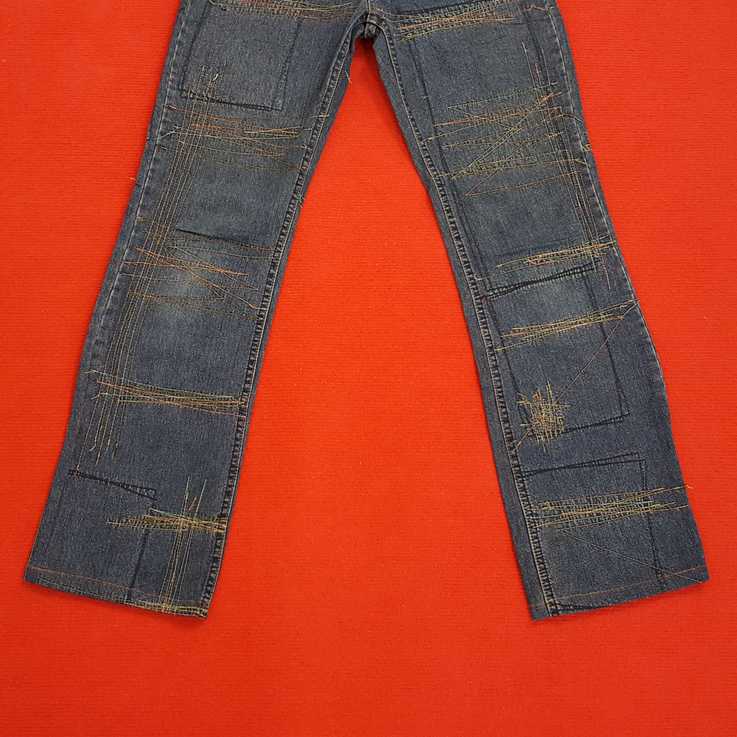 Hysteric Glamour × Japanese Brand × Vintage Hysteric Glamour Kinky Jeans Fashion Design Style Jeans Size US 28 / EU 44 - 6 Thumbnail