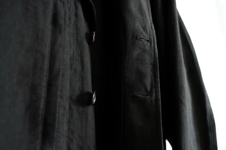 Yohji Yamamoto Yohji Yamamoto 04SS Taisho Flax Velcro clip-2505 Size US L / EU 52-54 / 3 - 4 Thumbnail