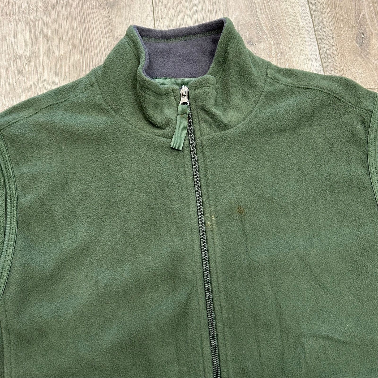 Stussy Club Room Green Fleece Vest Zip up Size Large L B20 Size US L / EU 52-54 / 3 - 4 Thumbnail