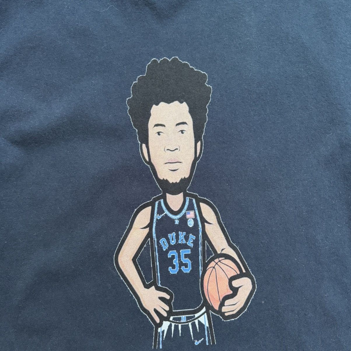Cartoon Network × NCAA Duke Basketball Marvin Bagley III Cartoon T-Shirt Size US M / EU 48-50 / 2 - 4 Thumbnail