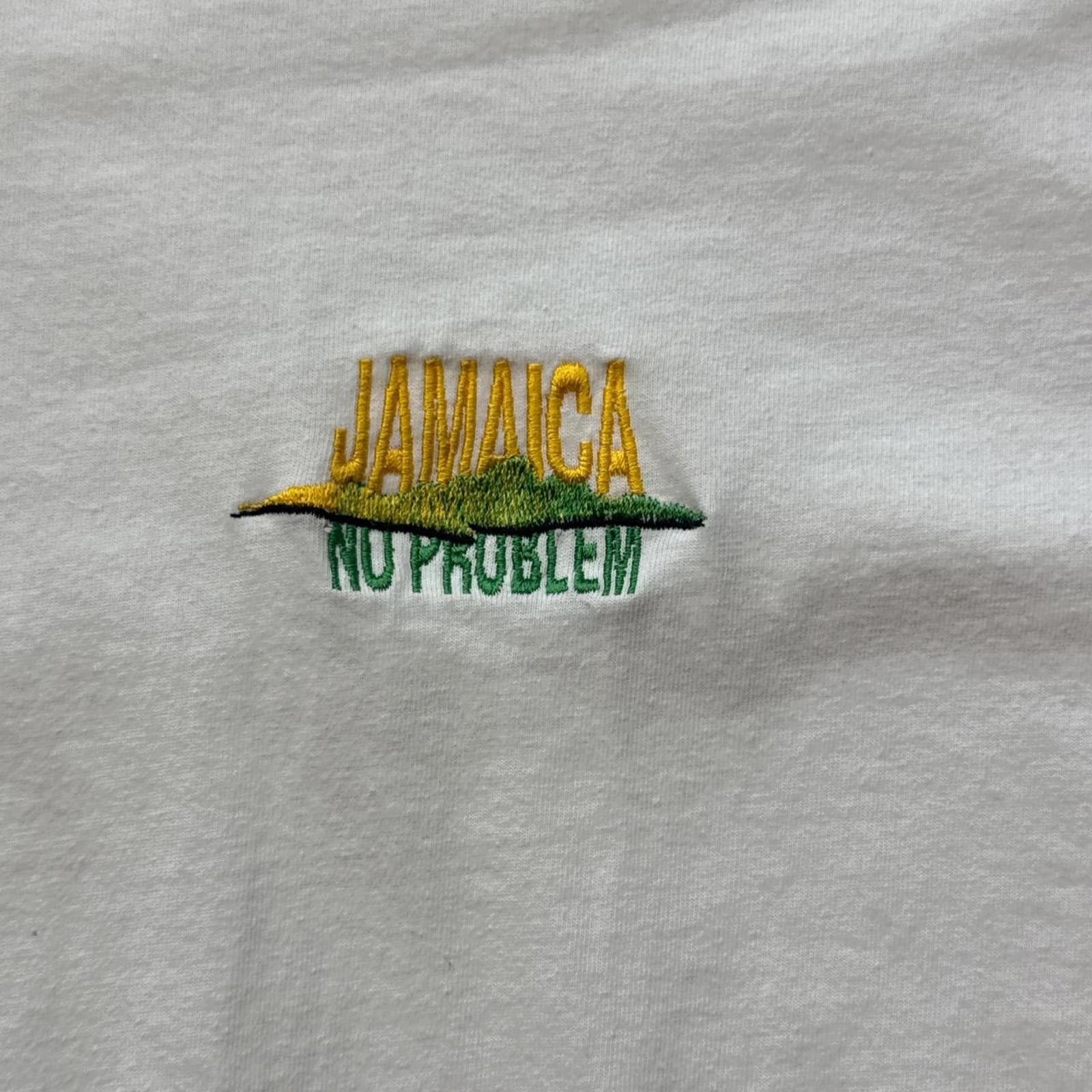Other Vintage Jamaica "No Problem" Single Stitch Hit 90’s T-Shirt Size US M / EU 48-50 / 2 - 4 Thumbnail