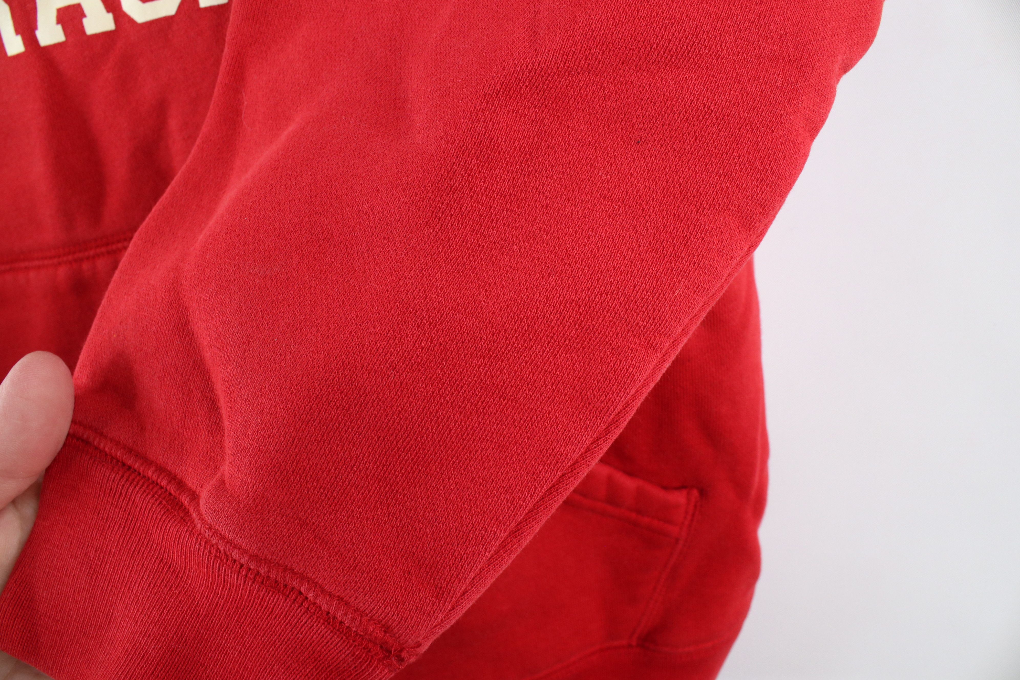 Abercrombie & Fitch × Vintage Vintage Abercrombie & Fitch Track Shoe Heavyweight Hoodie Size L / US 10 / IT 46 - 10 Thumbnail