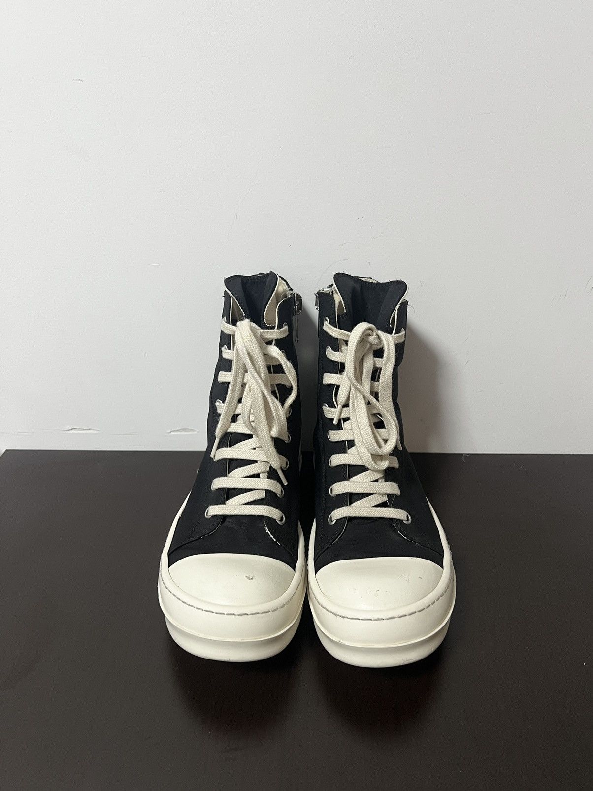 Rick Owens Drkshdw Rick owens ramones high top sneakers sz 39 Size US 9 / IT 39 - 3 Thumbnail