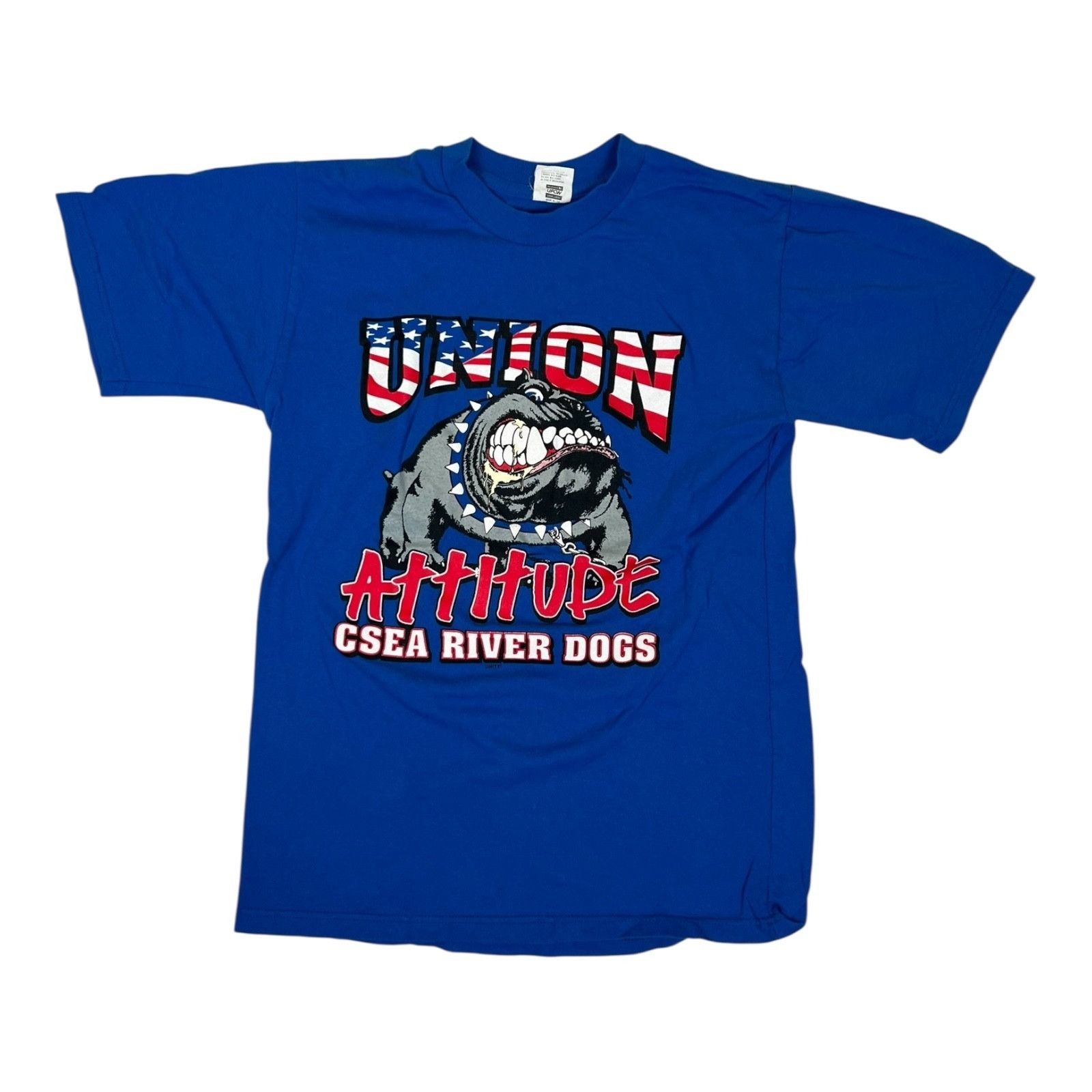 Other Vintage Y2K Union Shirt CSEA River Dogs Size Medium Californ Size US L / EU 52-54 / 3 - 1 Thumbnail