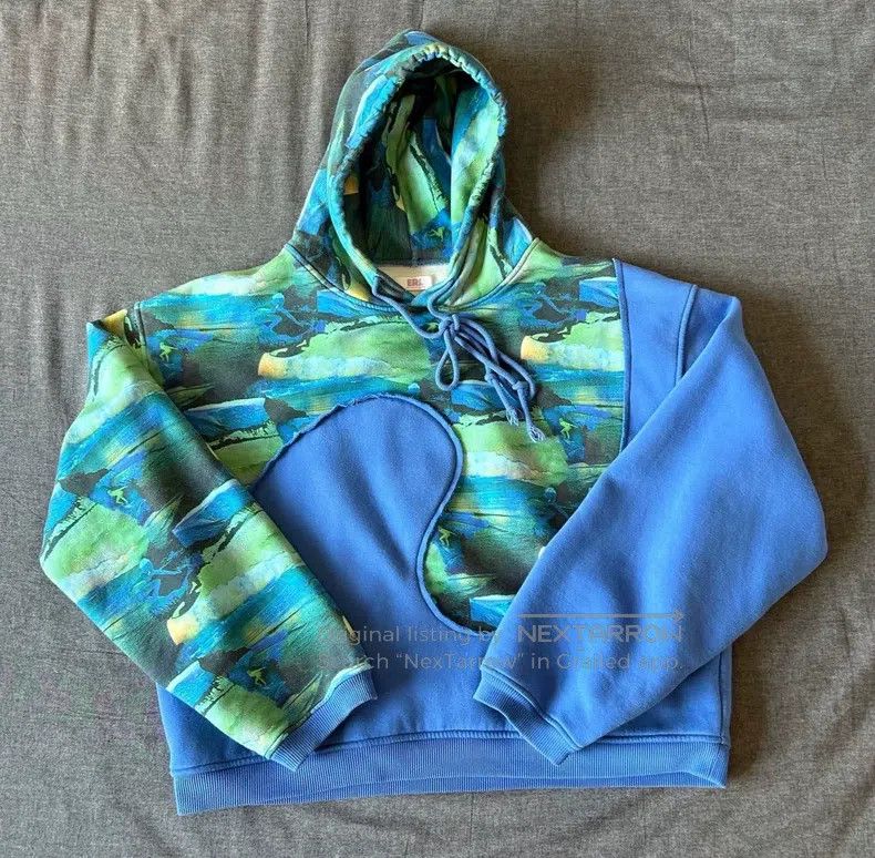 ERL ERL 23FW Surf Patchwork Sweatshirt, Classic Staple Product Size US XL / EU 56 / 4 - 2 Thumbnail