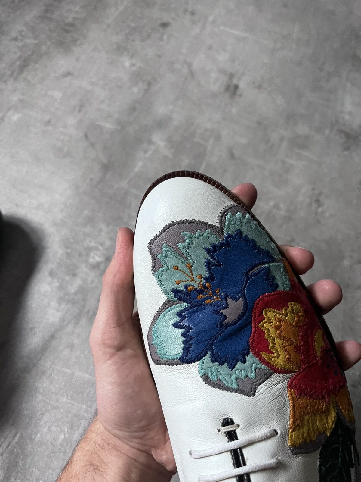 Gucci Gucci by Alessandro Michele floral leather boots Size US 9 / EU 42 - 13 Thumbnail