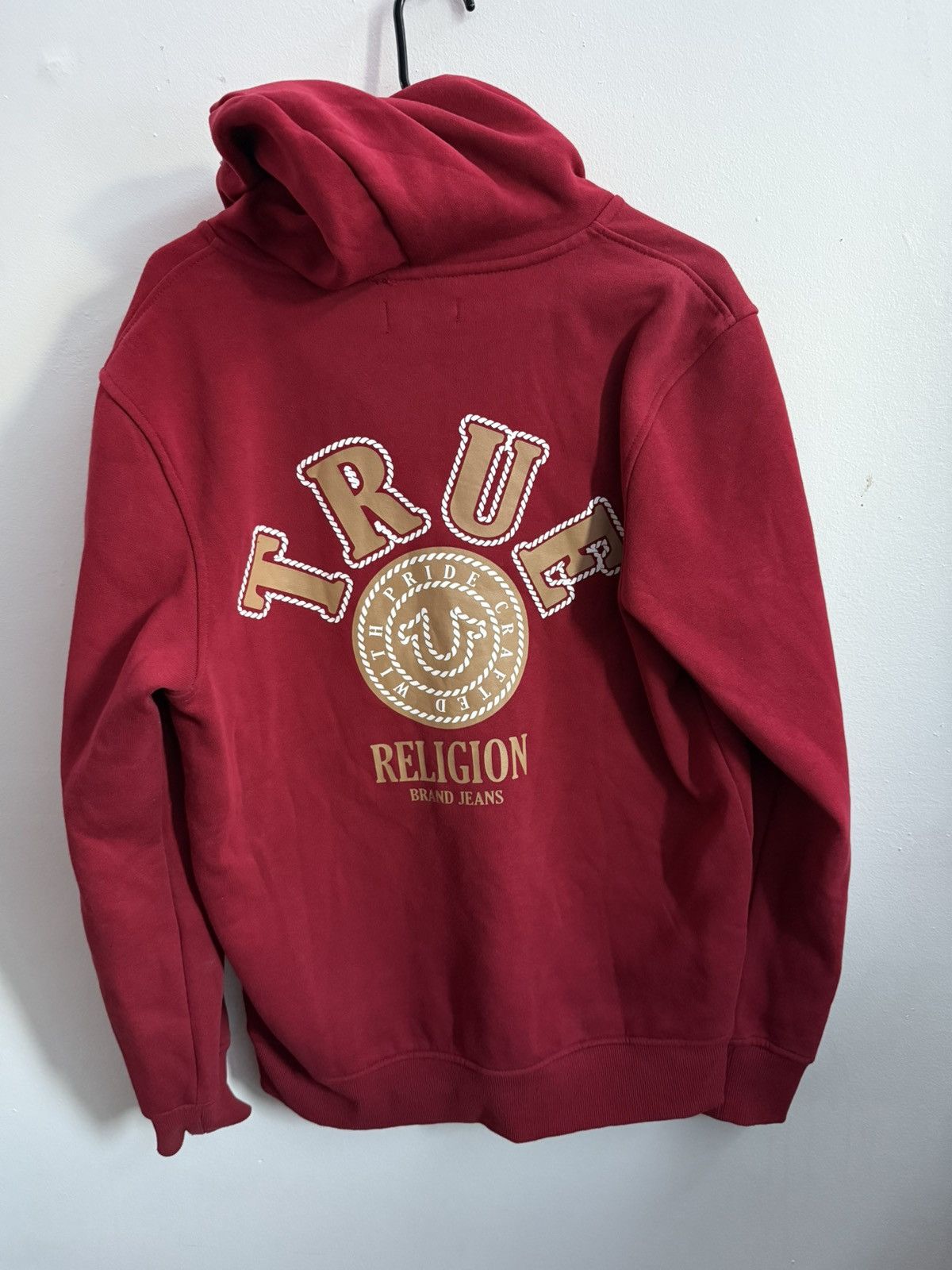 True Religion Red & Tan True Religion Hoodie Size US M / EU 48-50 / 2 - 5 Thumbnail
