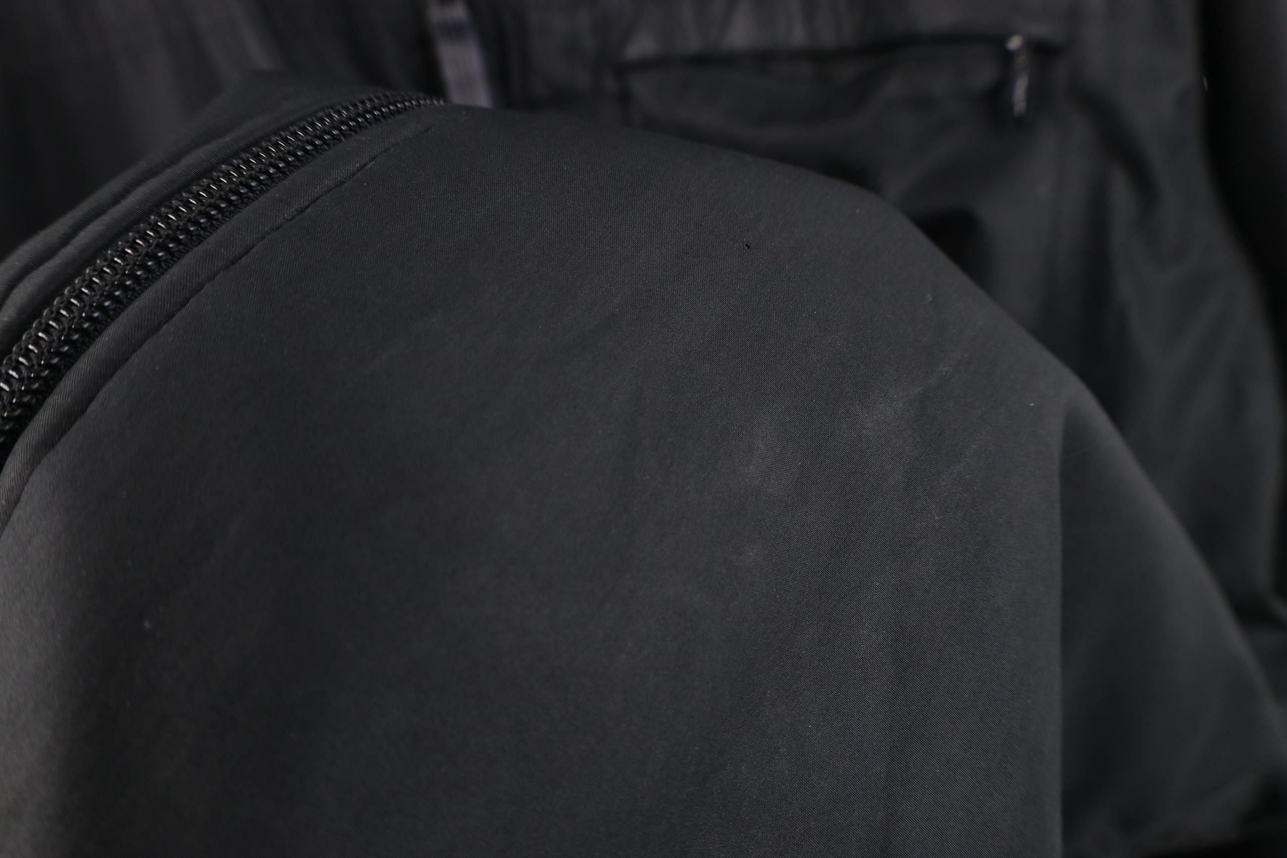 Adidas Vintage Adidas Spell Out Fleece Lined Hooded Jacket Black Size US L / EU 52-54 / 3 - 7 Thumbnail