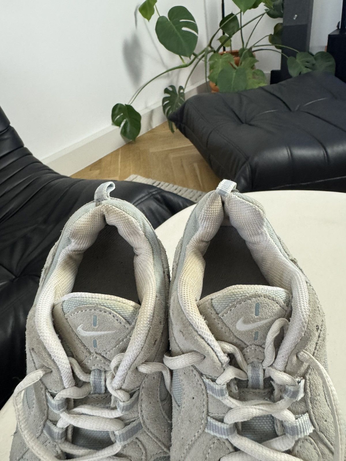Nike Vintage Y2k Woman Nike Low Sneakers Grey Suede Rare 00s Size US 6.5 / IT 36.5 - 4 Thumbnail
