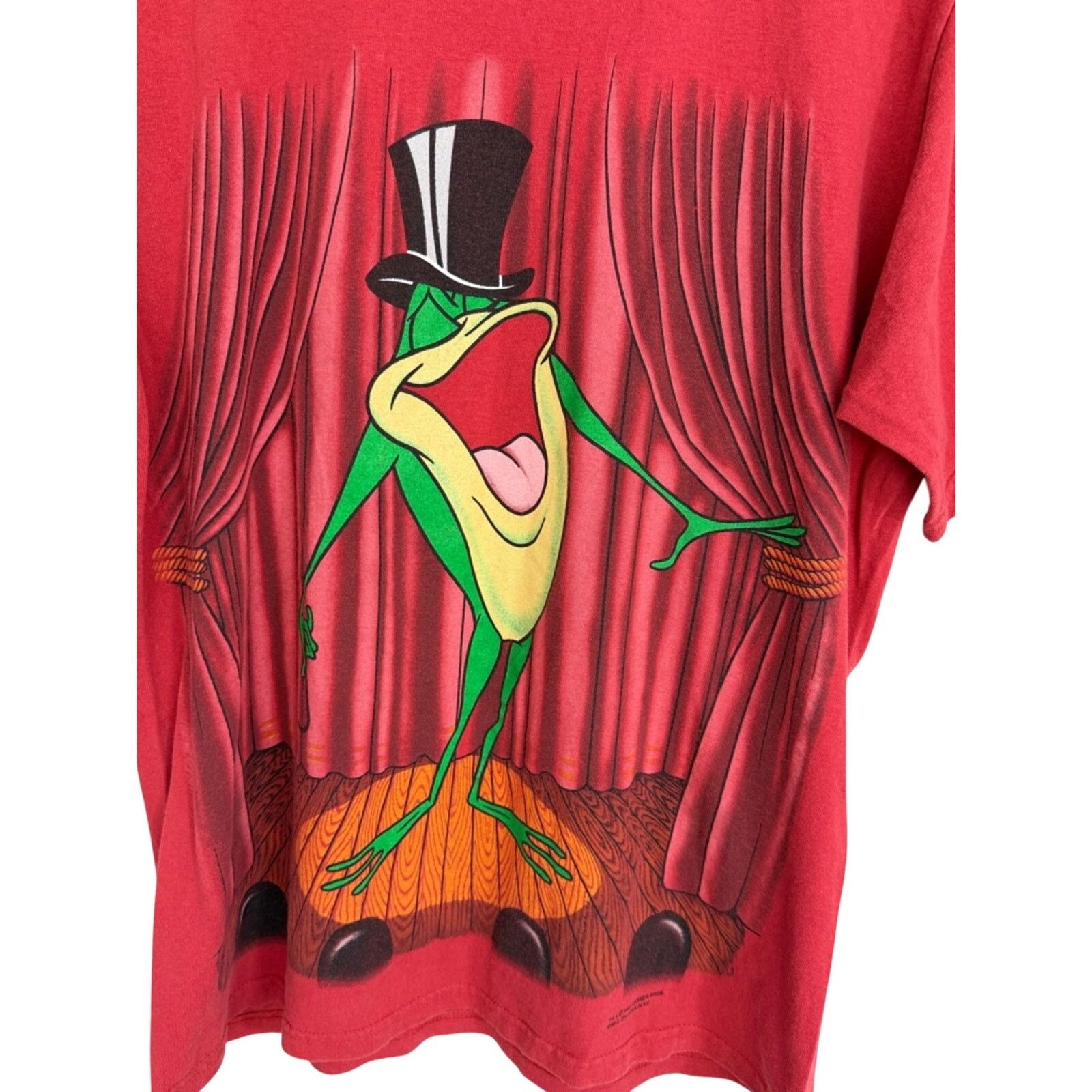 Changes Vintage Michigan J. Frog Tee 90s Warner Bros. Changes Shirt Size US L / EU 52-54 / 3 - 3 Thumbnail